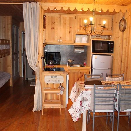 Praloup 1600 beau studio avec très belle vue Pra Loup Extérieur photo